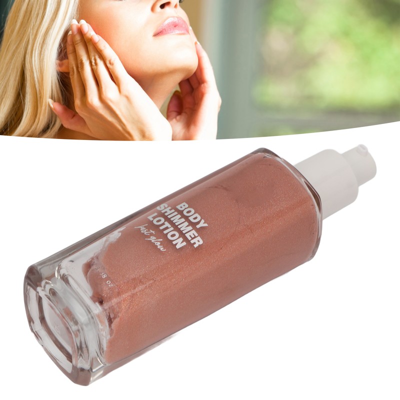 Glitter Body Lotion Skin Brightening Light Texture Reflective Shiny Highlighter