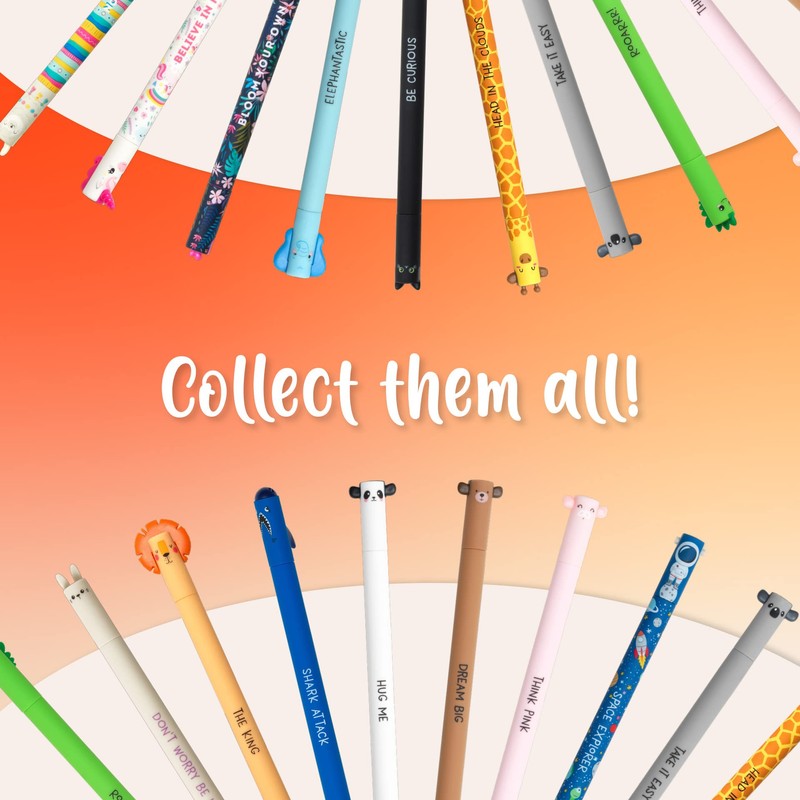 Legami - Erasable Gel Pen, Ball End for Removing Ink