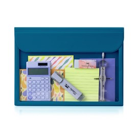 Mr. Pen- File Folder, Blue Plastic File Folders Letter Size, Document Folder