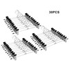 30 Pack Pant Hanger with Adjustable Clips,Heavy Duty Ultra Thin