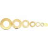 Brass Flat Washer Assortment Set,Copper Gasket Gasket Flat Ring Seal