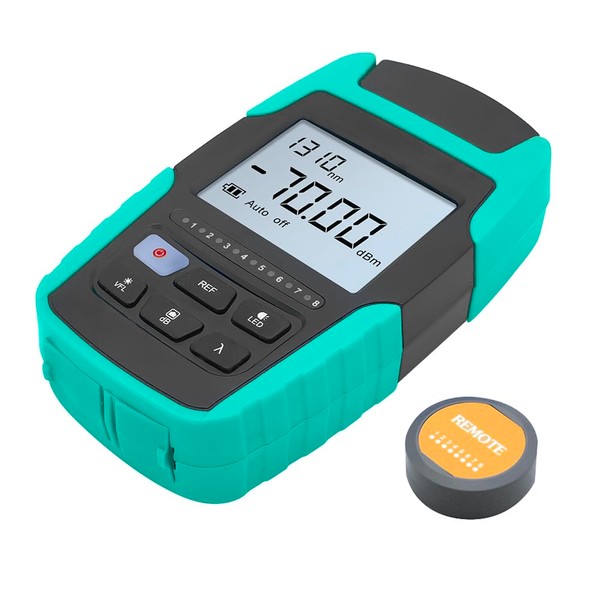 QIIRUN TM530 Optical Power Meter with Visual Fault Locator Powered