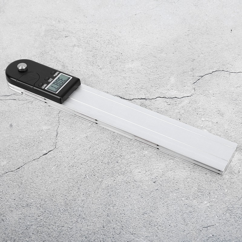 2 In 1 Digital Protractor Accurate Magnetic Aluminum Alloy Measuring