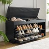 Stabrech Shoe Storage Bench with Flip Drawer, Shoe Rack with
