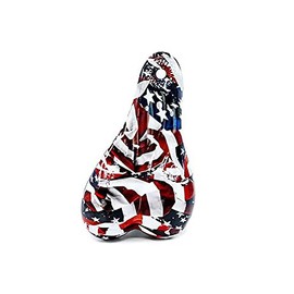 BULLS BALLS Truck Nuts, 8" Tall Series, Made in USA (Patriotic)