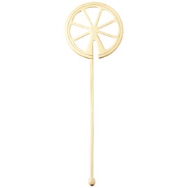 Takakuwa Metal Lemon Stirrrer, Gold, 408122
