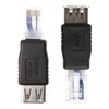 Herfair Ethernet to USB Adapter 2PCS for ADSL Modem/Router/Computer Camera/Surveillance