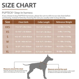 PUPTECK Adjustable Dog Harness Collar and Leash Set Step in No Pull Pet Harness for Small Medium Dogs Puppy and Cats Outdoor Walking Running, Soft Mesh Padded Reflective Vest Harnesses, Blue M