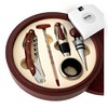 ShyaWorld Wine Accessories Gift Set Elegant Gift Case with Natural
