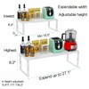 Zilvando Heavy-Duty Adjustable Metal Shelf Organizer - Expandable & Stackable