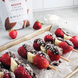 Wildly Organic Fermented Cacao Powder - Organic Chocolate - Organic Raw Cacao Powder Organic - Cacao Powder Organic Raw - Unprocessed Cacao Powder - Fermented Cacao Powder - Fair Trade Cacao - 2 Lbs