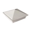 2" x 2" Aluminium Pyramid Post Cap for Metal Posts