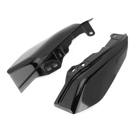 Gorgeri Motorcycle Mid-Frame Air Deflector Heat Shield Trim Cover for Freewheeler 2017-2019(Glossy Black)