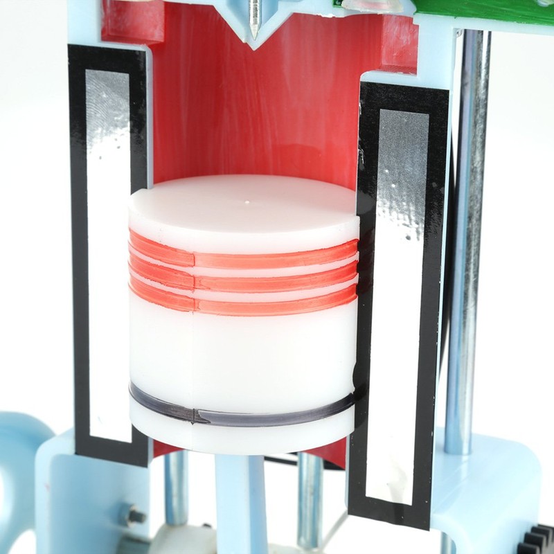 Raguso 4-Stroke Engine Model, Combustion Engine Model Kit for Physics,