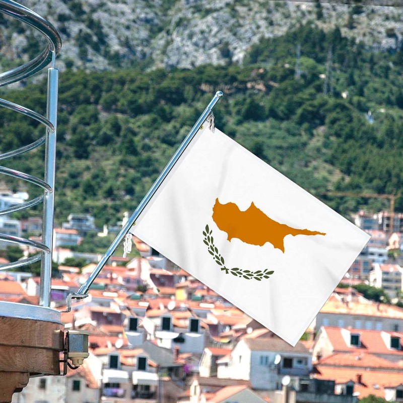Large 60 x 90 cm Cyprus Flag, 2 x 3