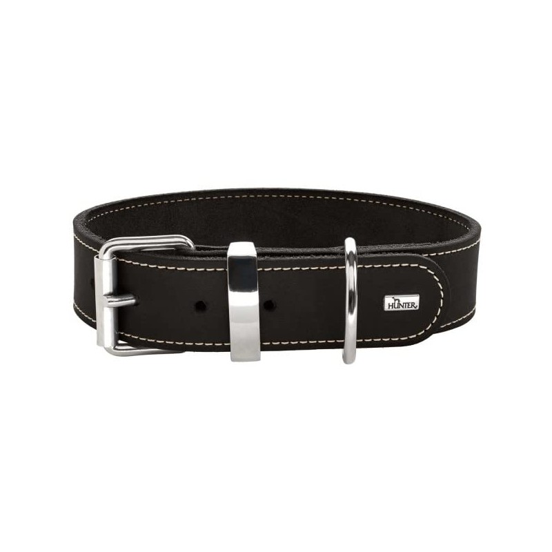 HUNTER Collar Aalborg Special, 50 67273 Soft genuine cow leather,