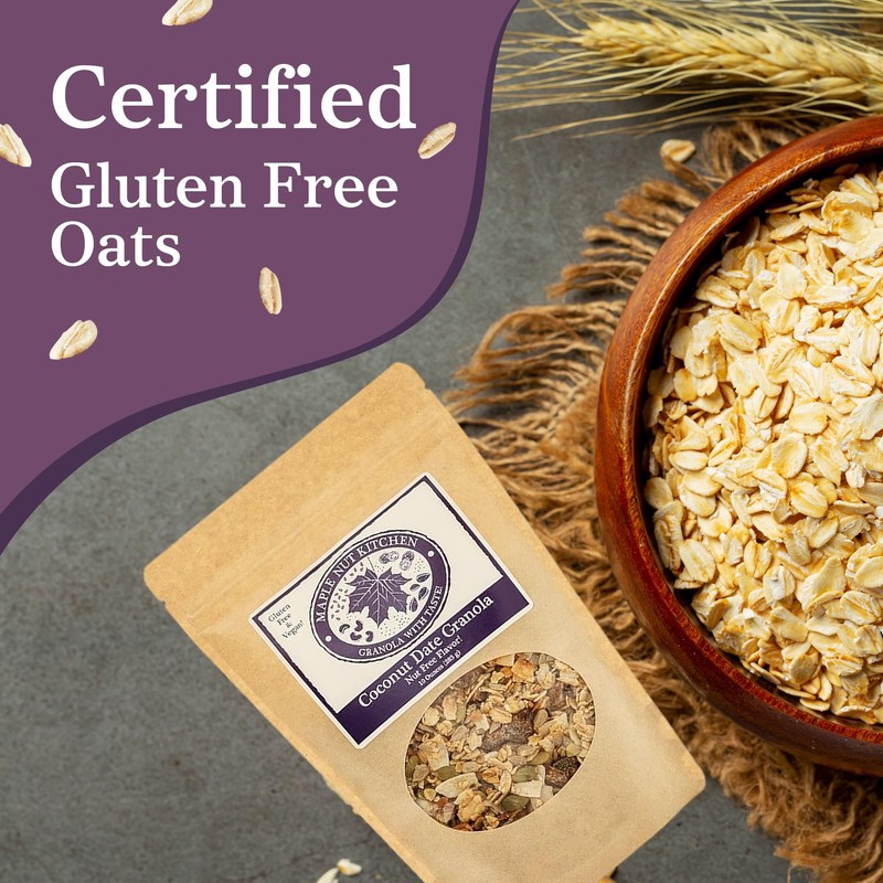 Maple Nut Kitchen Coconut Date Granola, 3 Pack – Gluten-Free,