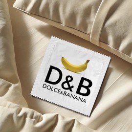 CALLVIN | 1 Piece | Funny Original Gift | Memories | Soft and Durable Latex | Made and Printed in France (Universal, Dolce & Banana)