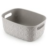 CURVER Softex Basket 4L Gray Beige | Basket Storage Small