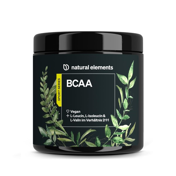 BCAA - 360 Small Capsules - Essential Amino Acids - Leucine, Isoleucine & Valine - Highly Bioavailable 2:1:1 Ratio - Vegan, High Dose, No Unnecessary Additives - Produced in Germany