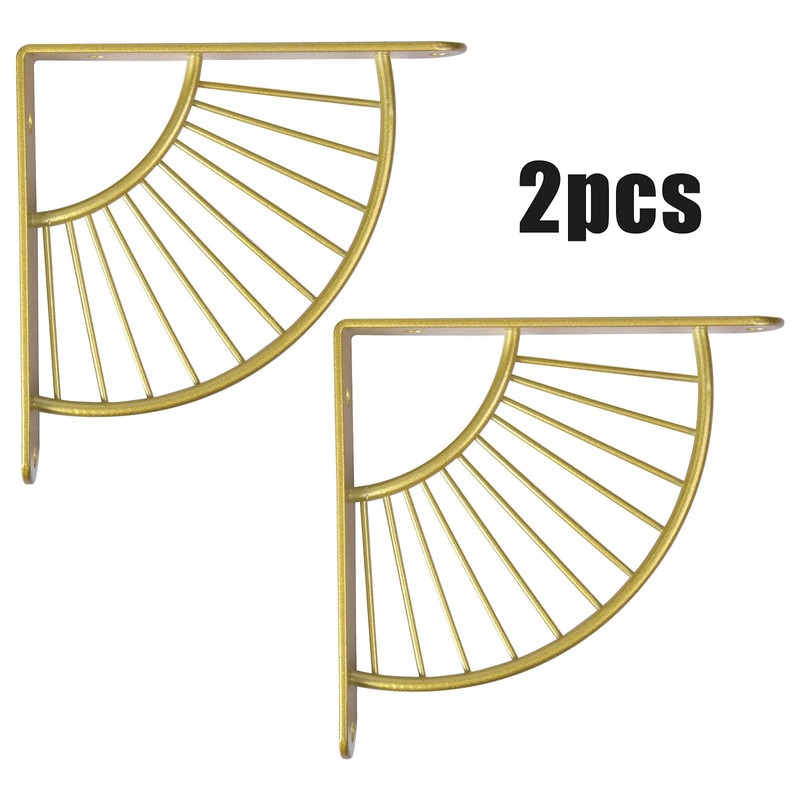 Chstarina Shelf Bracket, Heavy Duty Fan-Shaped, Shelf Bracket, Heavy Duty