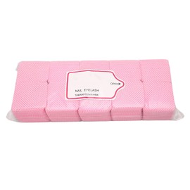 Toallitas de Gel para Decoración de Uñas, Toallitas Quitaesmalte de Uñas, Extensiones de Pestañas de Esmalte de Uñas, Almohadillas de Limpieza de Pegamento, Toallitas de Algodón sin Pelusa, para Quita