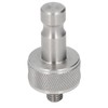 Prism Adapter Knurling Stainless Steel M8 Thread Survey Pole Adapter