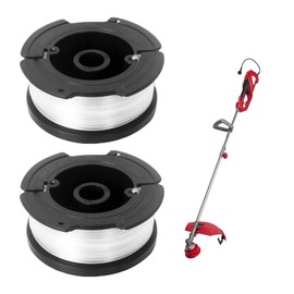 2 Pcs Strimmer Spool for Black and Decker,Strimmer Wire Refills 30ft Each,AF-100 Strimmer Line Φ1.65mm,Grass Trimmer Wire Replacement,for GL400/A6485/ST5530-GB/GLC3630L20-GB/STC1820PC-GB/BESTA525-530