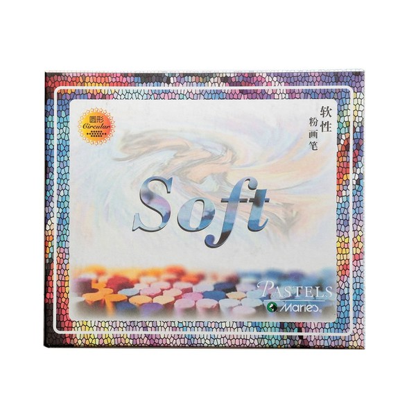 50 Stück Pastellkreide Marie's Set C Warm-/Kalttöne Pastellkreiden