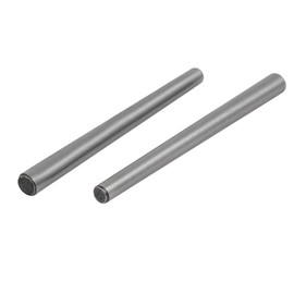 sourcingmap Carbon Steel GB117 45mm Length 3mm Small End Diameter Taper Pin 10pcs