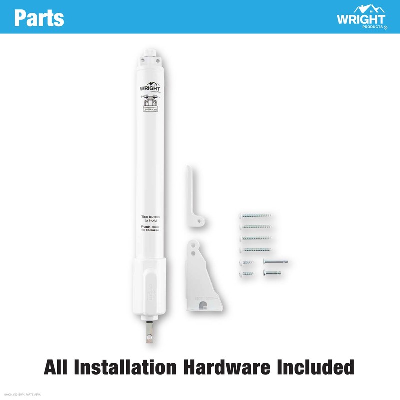 Wright Products Standard Duty Pneumatic Screen & Storm Door Closer