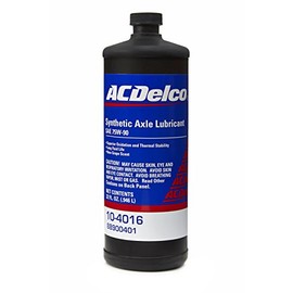 ACDelco GM Original Equipment 10-4016 GL-5 75W-90 Synthetic Axle Lubricant - 1 qt, 32 Ounce