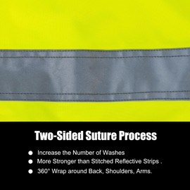 PALAMLY High Visibility Jackets for Women Hoodie Waterproof ANSI Class 2 Reflective Hi Vis Safety Work Construction Jackets