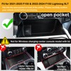 EVPLNT Center Console Compartment Cover Compatible With Ford F150 2021-2025