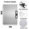 Metal Clipboard, A4 Size Stainless Steel Clipboard, Hanging Clipboard, Writing