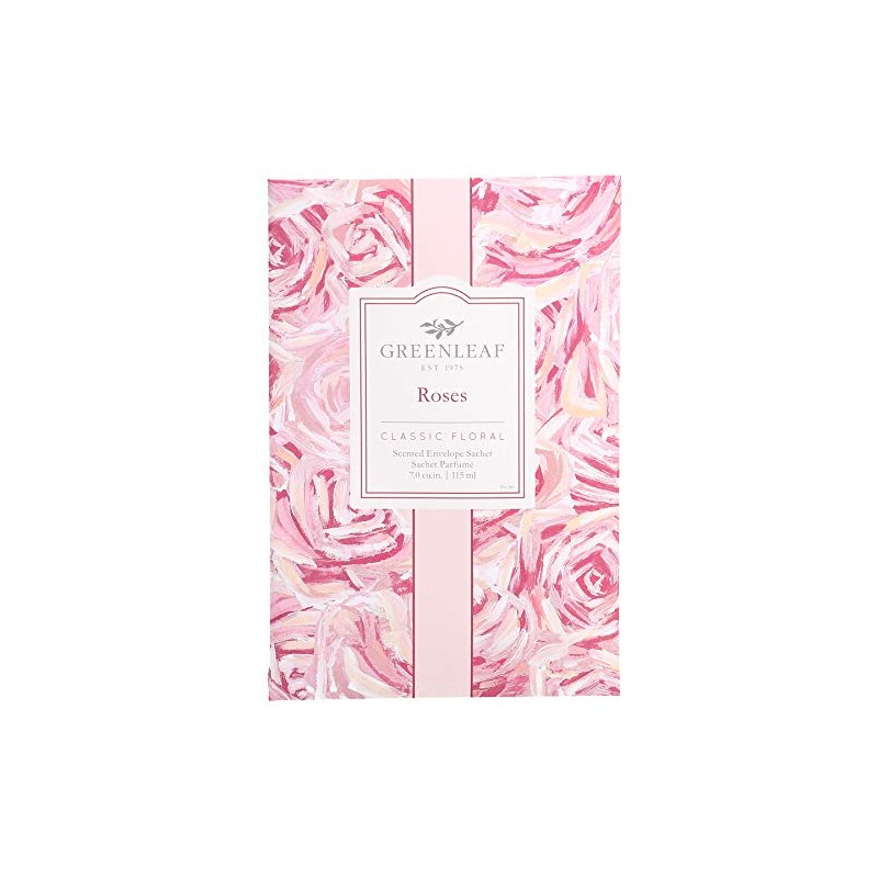 Greenleaf Large Scented Envelope Sachet - Roses