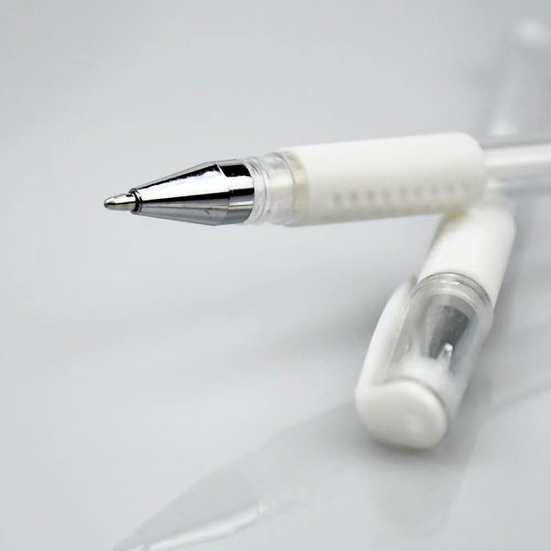 5PCS microblading eyebrow white mapping pen, eyebrow Outline Tattoo skin