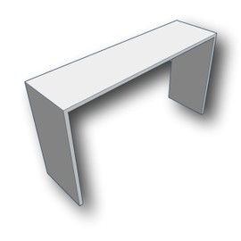 EPOSGEAR Nesting Plinths Acrylic Plastic Retail Riser Tiered Counter Display Stands - Perfect for Shops, Stalls, Ornaments, Models etc (Clear, Small - Size 4)