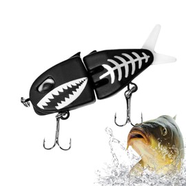 Fishing Lures for Freshwater - Jointed Baits for Saltwater,Lightweight Fishing Supplies Lures for Trout, Freshwater, Saltwater, Pan Fish