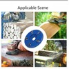 5 Teeth Arc shaped Wood Cutting Disc Woodworking Angle Grinder