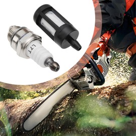 The Lord of the Tools A Set of 8 Air Filter Plugs Filter Replacement Parts 1130 124 0800 0000-350-3500 Compatible with Stihl MS 170 MS 180 MS 180 C 017 018