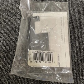 LEVITON QuickPort Modular Furniture Bracket, Black 49222-BLK (LOT OF 10)