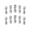 SICOLAS 10 Sets Bracket Corby Bolt Fasteners Lock Rivets, Knife
