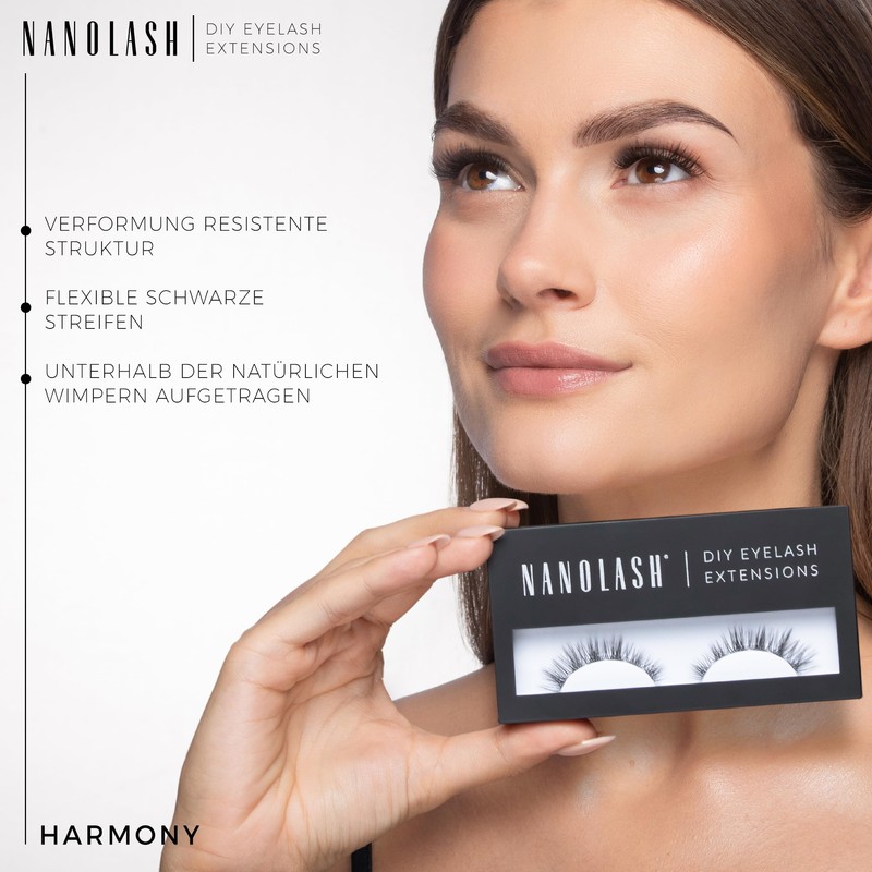 Nanolash Cluster Eyelashes for DIY Eyelash Extensions at Home, Pack