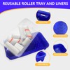 12 Pcs Paint Roller Set, Paint Rollers and Trays Sets,