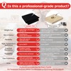 Matace Welding Blanket Fireproof 40x40 Inch Carbon Felt Soldering Mat