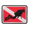 Scuba Flag & Diver Patch, Diver Down Flag Patches