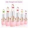 Gset De 6 Labiales Transparentes Con Flores Secas S