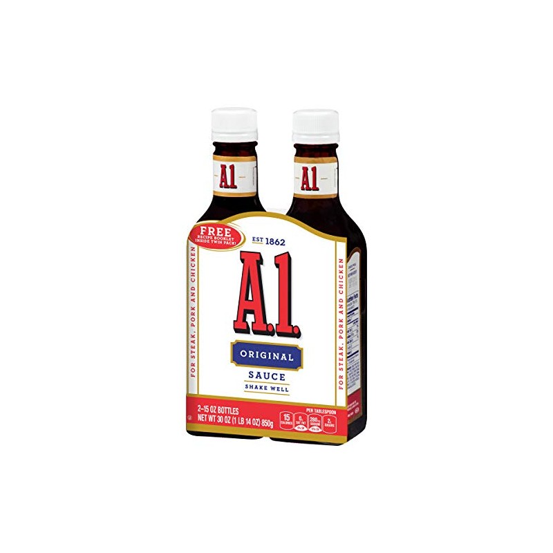 A.1. Original Steak Sauce (15 oz Bottles, Pack of 2)