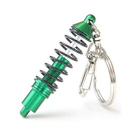Boostnatics Coilover Keychain Keyring (Green)